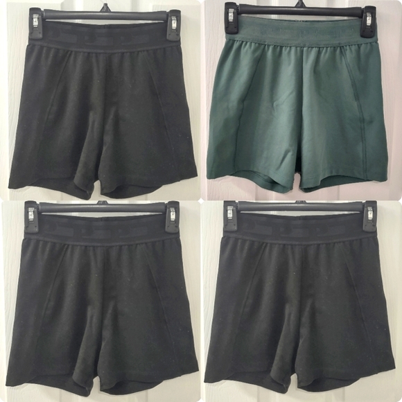 4-pack Pink Victoria's Secret Ultimate 3" Bike Spandex Short Sage Green Black M - Picture 14 of 16